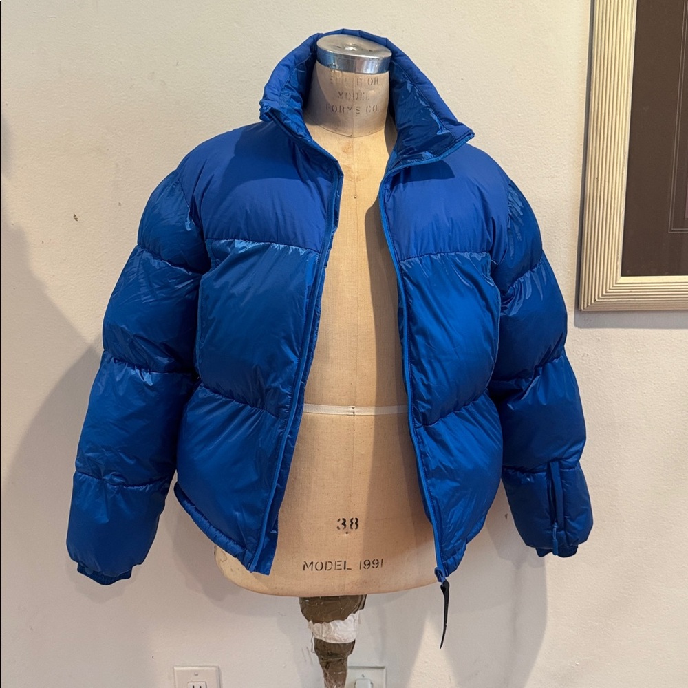 ASOS Vibrant Blue Puffer Jacket